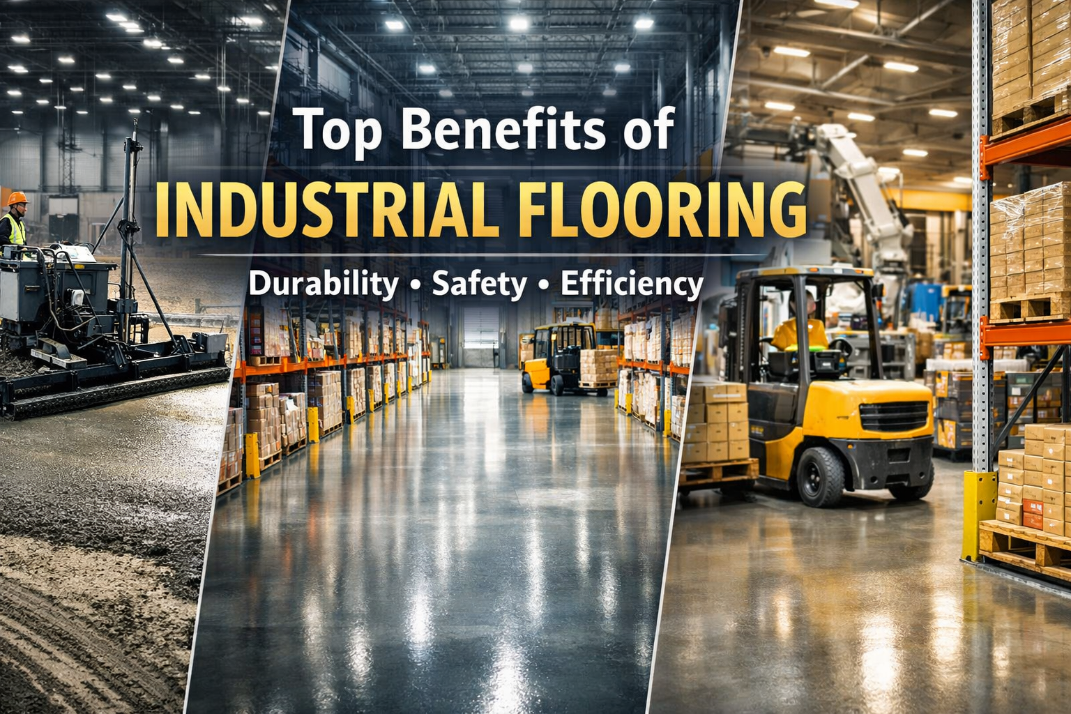Top Benefits of Industrial Flooring for Businesses